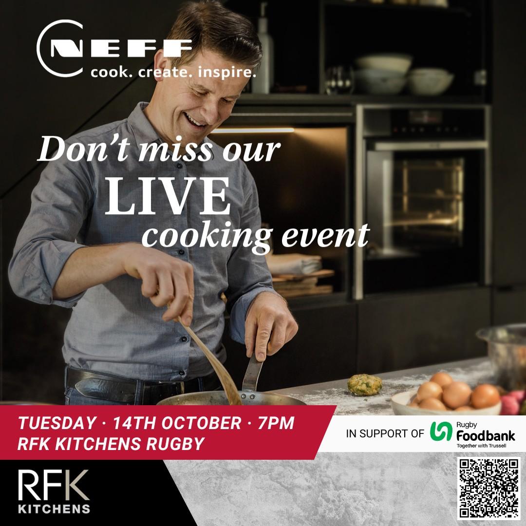 NEFF Cookery Demonstration at our Rugby Showroom NEFF Cookery Demonstration at our Rugby Showroom