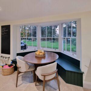 Dark Green In-Frame Kitchen in Clifton
