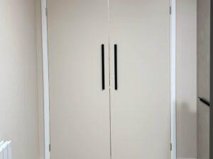Sand Modern Kitchen in Rugby