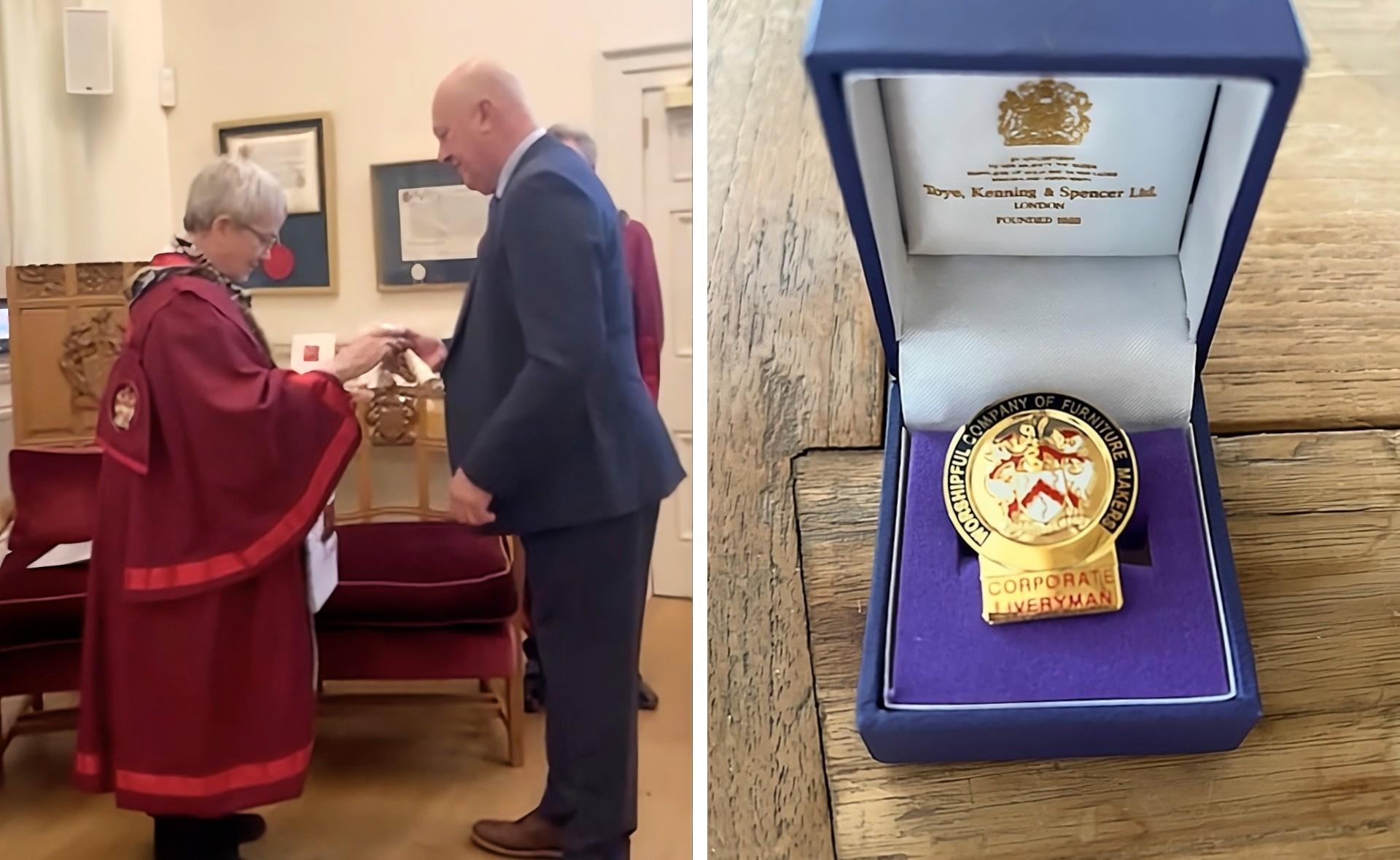 CEO of RFK Kitchens Welcomed as Freeman of The Furniture Makers’ Company CEO of RFK Kitchens Welcomed as Freeman of The Furniture Makers’ Company